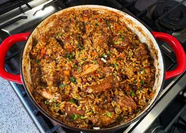 The Ultimate Chicken Wings Pelau recipe.