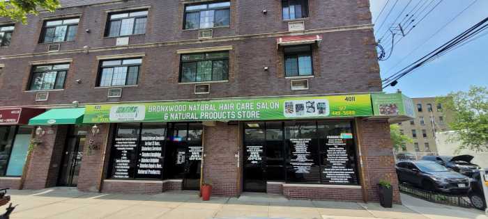 Bronxwood Natural Hair Salon in the Bronx, New York.