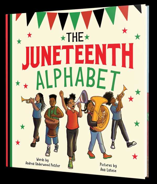 Book cover of “The Junteenth Alphabet.”