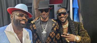 From left, Richie Stephens, Bounty Killer and I-Octane.