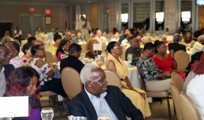 A section of patrons during the launching ceremony.