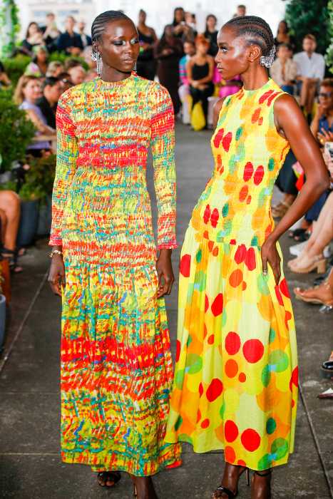 A model walks on the runway at the Marissa Wilson fashion show during the Spring Summer 2023 Collections Fashion Show at New York Fashion Week in New York, NY on Sept. 11, 2022.