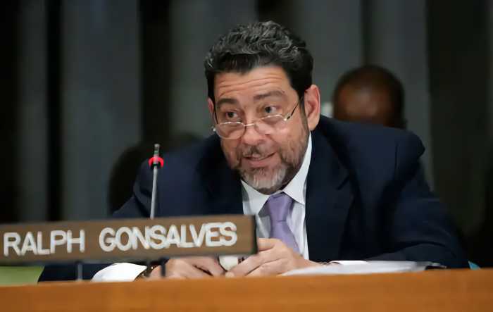 St. Vincent and the Grenadines Prime Minister Dr. Ralph E. Gonsalves.