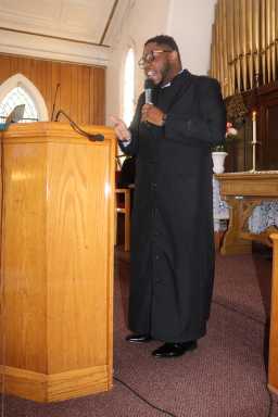 Min. Ian Wharton delivers sermon on 'Prepared for Purpose.’