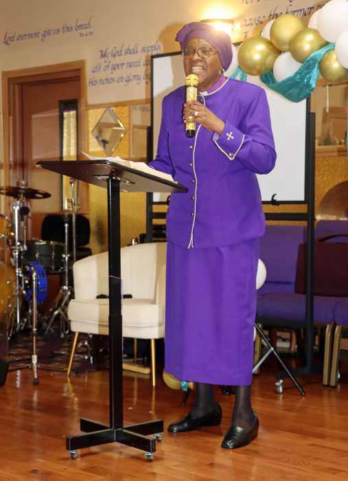 Trinidadian Pastor Ruth Forestine underscores the power of salvation in Jesus Christ.