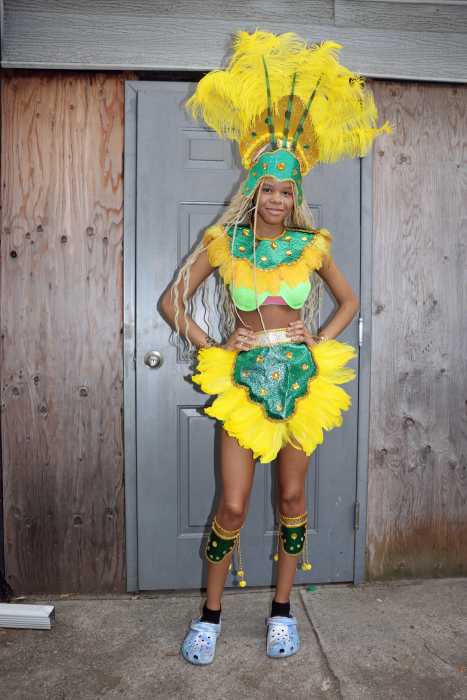 Aalayah Richardson portrays "Spring.”