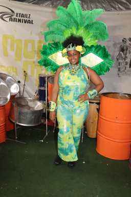 Platinum Kids Mas: Phoenix Thornhill-Clarke, 14, portrays "Tiana The Great"