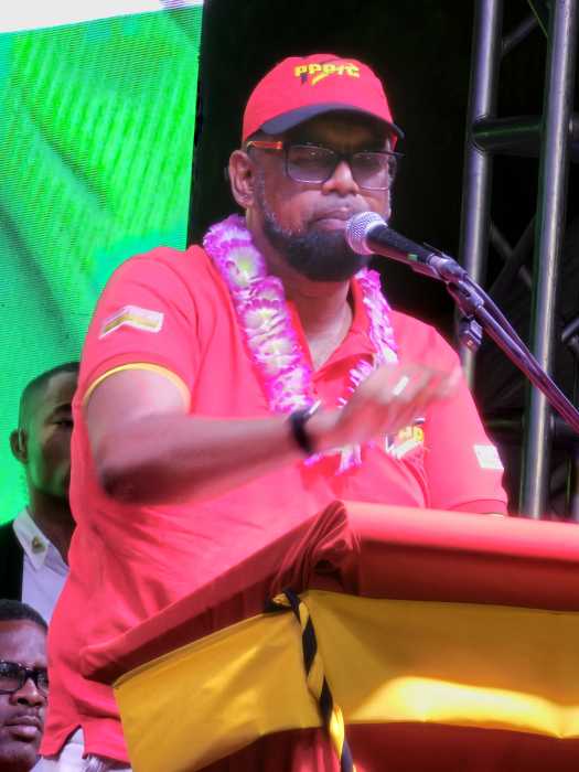 President Irfaan Ali of Guyana.