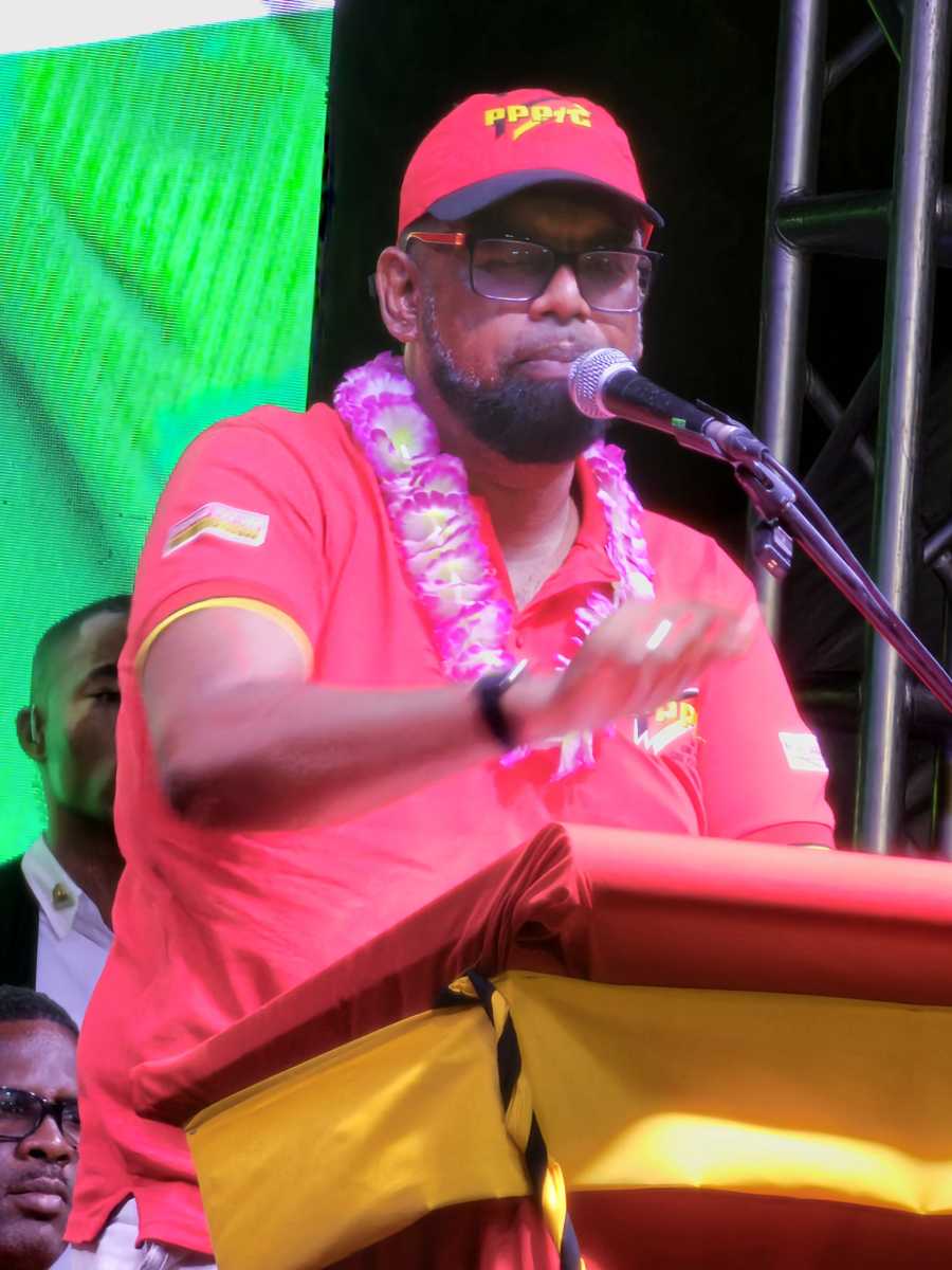 President Irfaan Ali of Guyana.