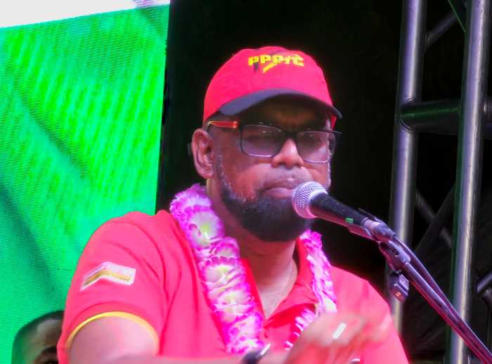 President Irfaan Ali of Guyana.