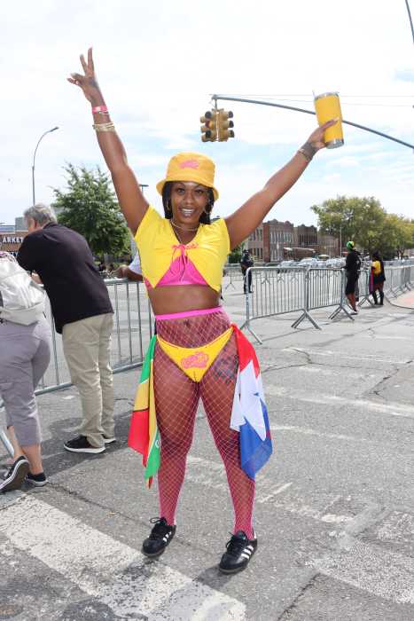 Charisma Springer portrays Suga Candy Mas' "Monday Wear"