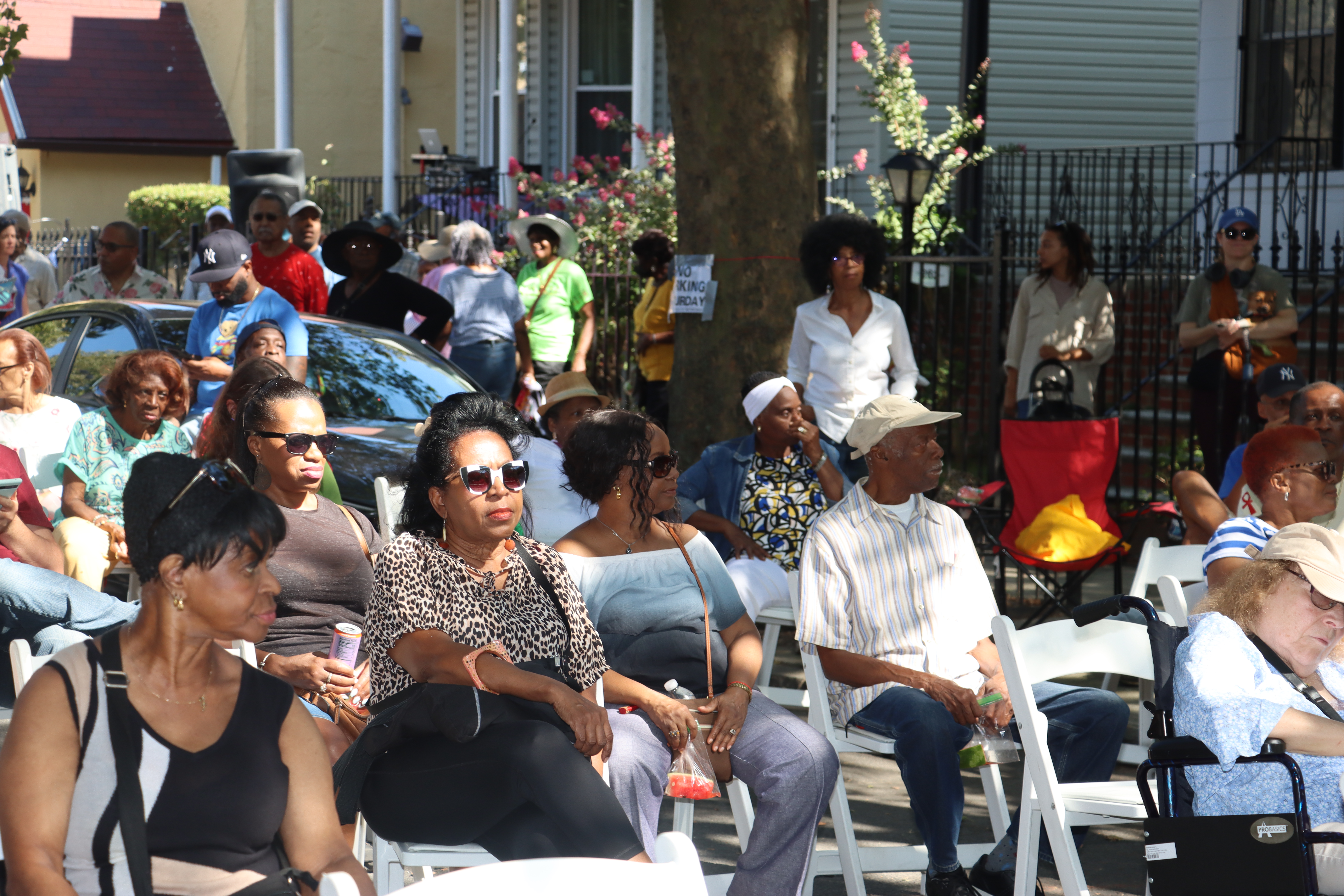 Patrons taking in the Jazz concert 1