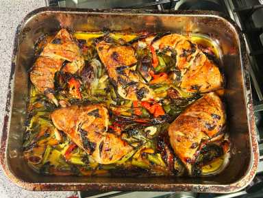 Oven Roasted Chicken Legs recipe.