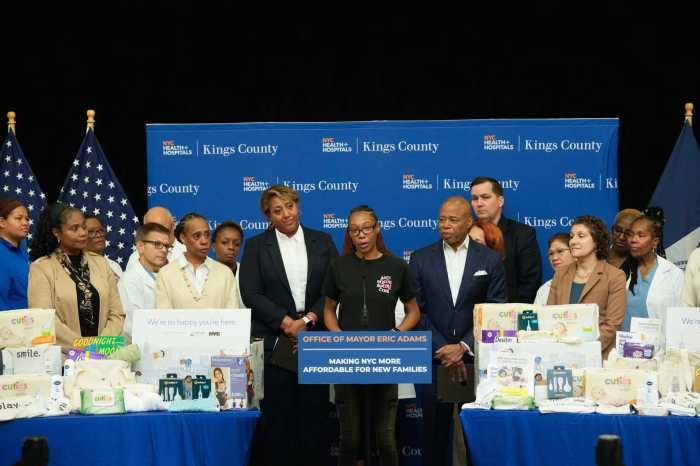 Mayor Eric Adams launches signature programs for new mothers, families avoid shelter and poverty.