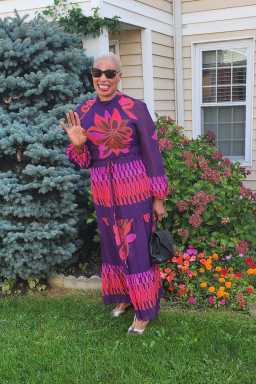Self-portrait of Goodwood, Tobago native Shurla Alleyne Tyler, who has lived in Brooklyn for more than a decade.