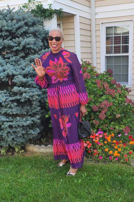Self-portrait of Goodwood, Tobago native Shurla Alleyne Tyler, who has lived in Brooklyn for more than a decade.