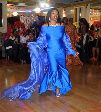 Yvonne Peters makes grand entrance during her MTA retirement celebration in June 2025.