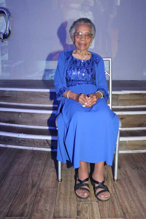 "The Lady of the Hour" Gloria Lewis feted at 90.