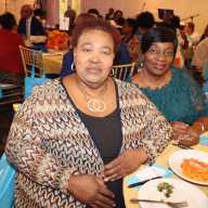 Dr. Dawn Marie Silvera, left, with friend, supporter and Jamaican compatriot Icilda Sibley at the Gala 28th Annual Vernese Weeks Scholarship Luncheon of the Bronx-Manhattan-Westchester (BMW) Chapter of the New York-based Caribbean-American Nurses Association (CANA) at Eastwood Manor in the Bronx.