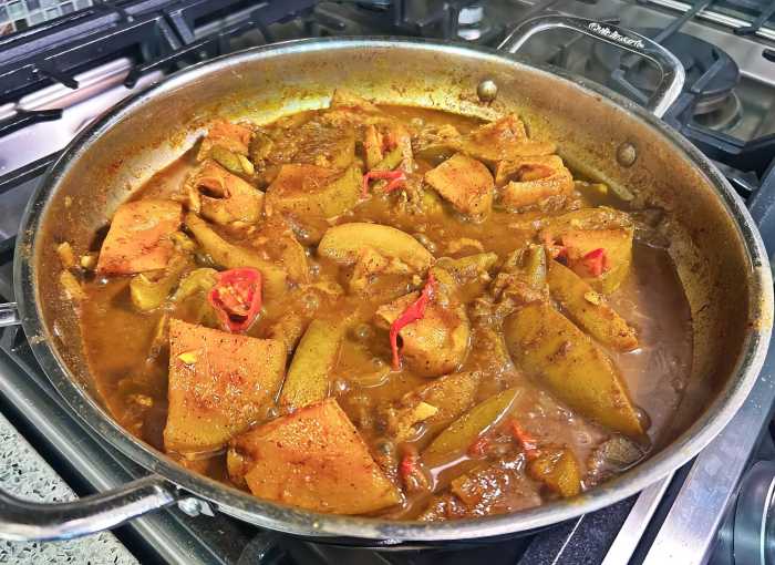 Incredible Curry Mango recipe.