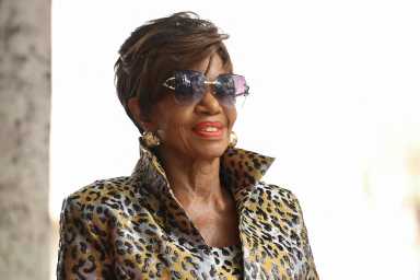Singer Melba Moore unveils her star on the Hollywood Walk of Fame in Los Angeles, California, U.S., August 10, 2023.