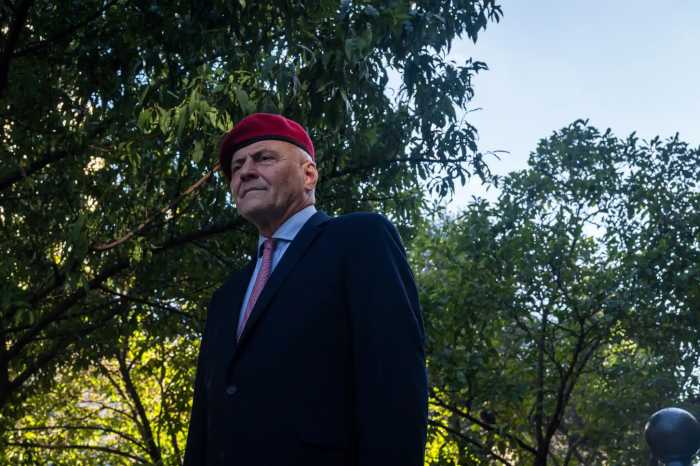 Curtis Sliwa,Republican candidate for mayor.