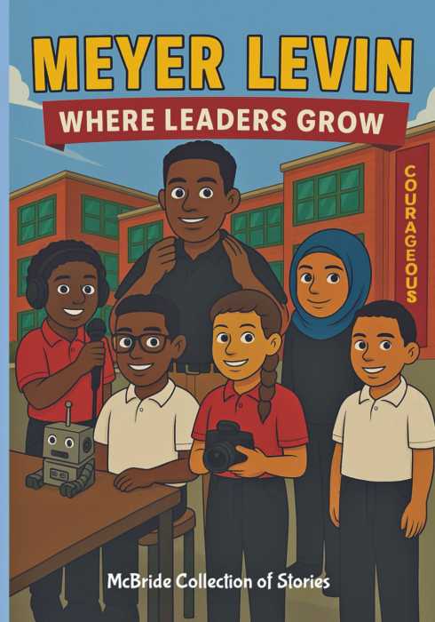 Book cover of “Meyer Levin: Where Leaders Grow.”