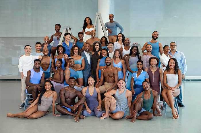 Alvin Ailey American Dance Theater.