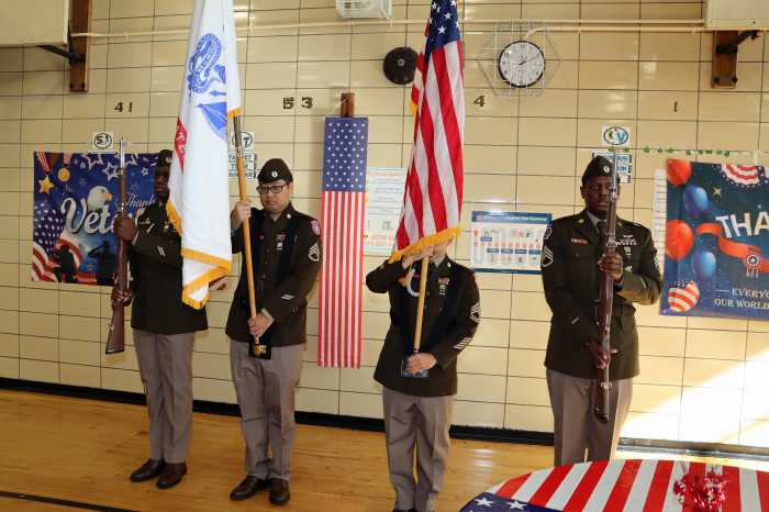 US Army NYC Recruiting Battalion Color Guard.
