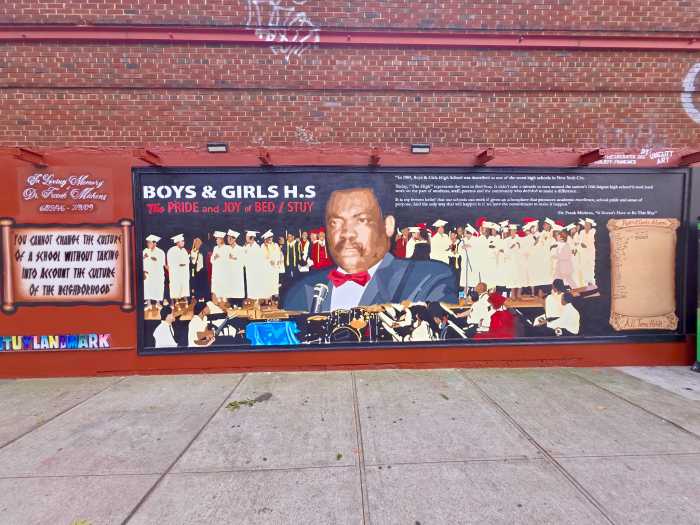 Dr. Frank Mickens’ Mural in Bed-Stuy.