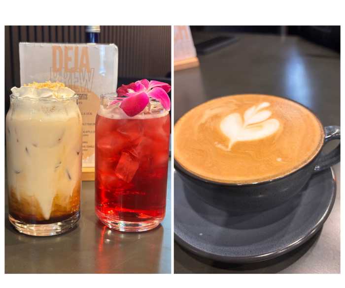 Déjà Brew Café is known for serving some of the area’s best hot and cold beverages, constantly introducing new flavors and creative twists to keep customers coming back.