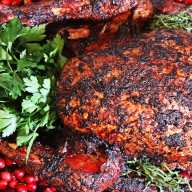 Incredible Smoked Jerk Turkey recipe.