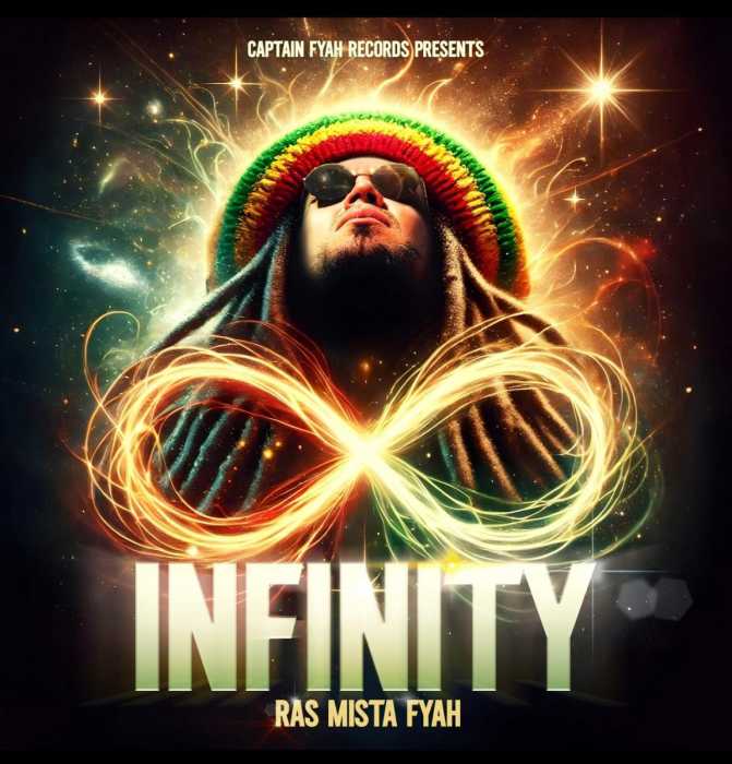 Cover of Ras Mista Fyah’s “Infinity.”