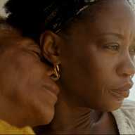 Olunike Adeliyi and Maxine Simpson in “Village Keeper” (2024) directed by Karen Chapman.
