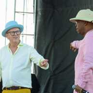 David Rodigan and Barry G at Groovin 2019.