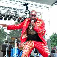 Jamaican reggae icon Jimmy Cliff during a performance in 2012.
