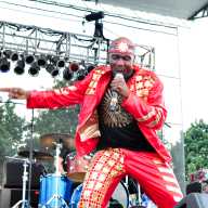 Jimmy Cliff performs.