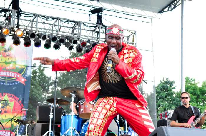 Jimmy Cliff performs.