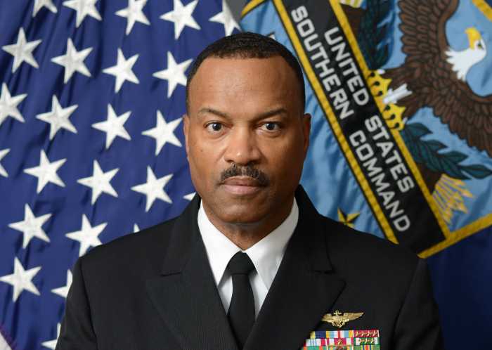 Admiral Alvin Holsey.