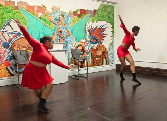 Dancers from Urban Dance Opportunities perform a dance routine.