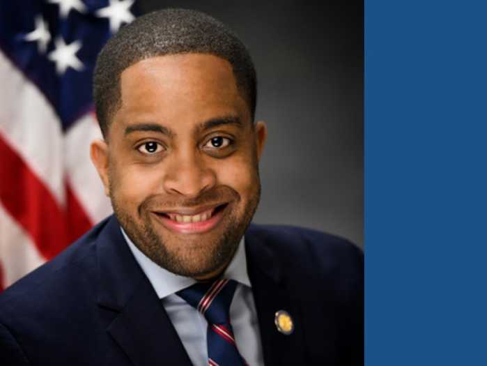 State Senator Zellnor Y. Myrie.