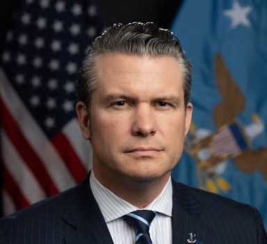 US Secretary of Defense Pete Hegseth.