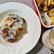 Caribbean Black Rum Cake & Panettone Christmas Bread Pudding recipe.