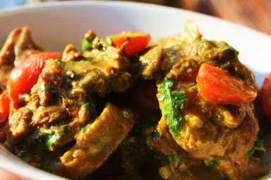 Caribbean Coconut Curry Lamb Chops recipe.