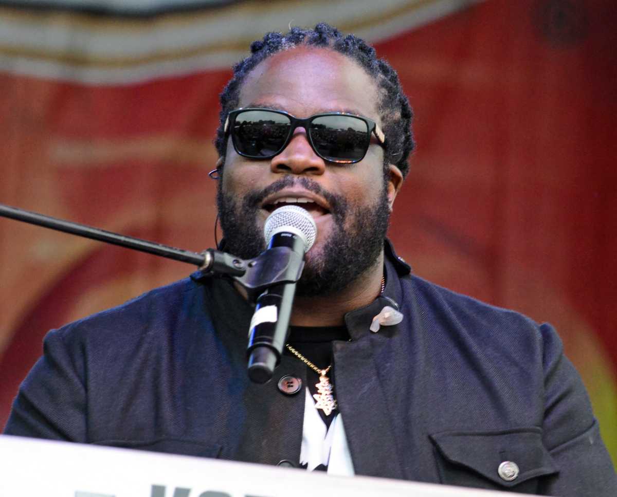 Jamaican-American singer-songwriter and producer Gramps Morgan.