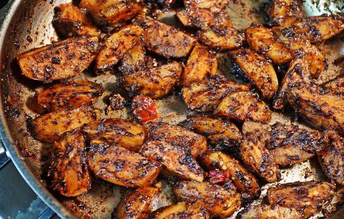 How To Make Pommecythere Talkari recipe.