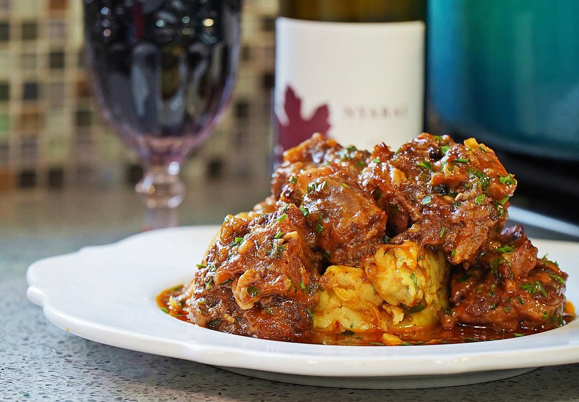 Incredible Wine Braised Oxtail recipe.