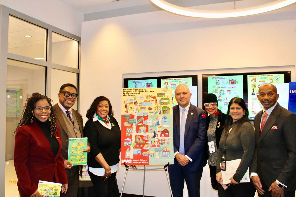 NYC celebrates immigrant enclaves, MOIA launches ‘We Love Immigration’ Series honoring Guyana Gateway Partners