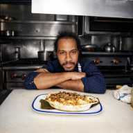 Chef Kingsley John, owner and executive chef of Bar Manje, returned to the Upper West Side kitchen where he once worked as a dishwasher and now reimagines Caribbean cuisine through contemporary technique.
