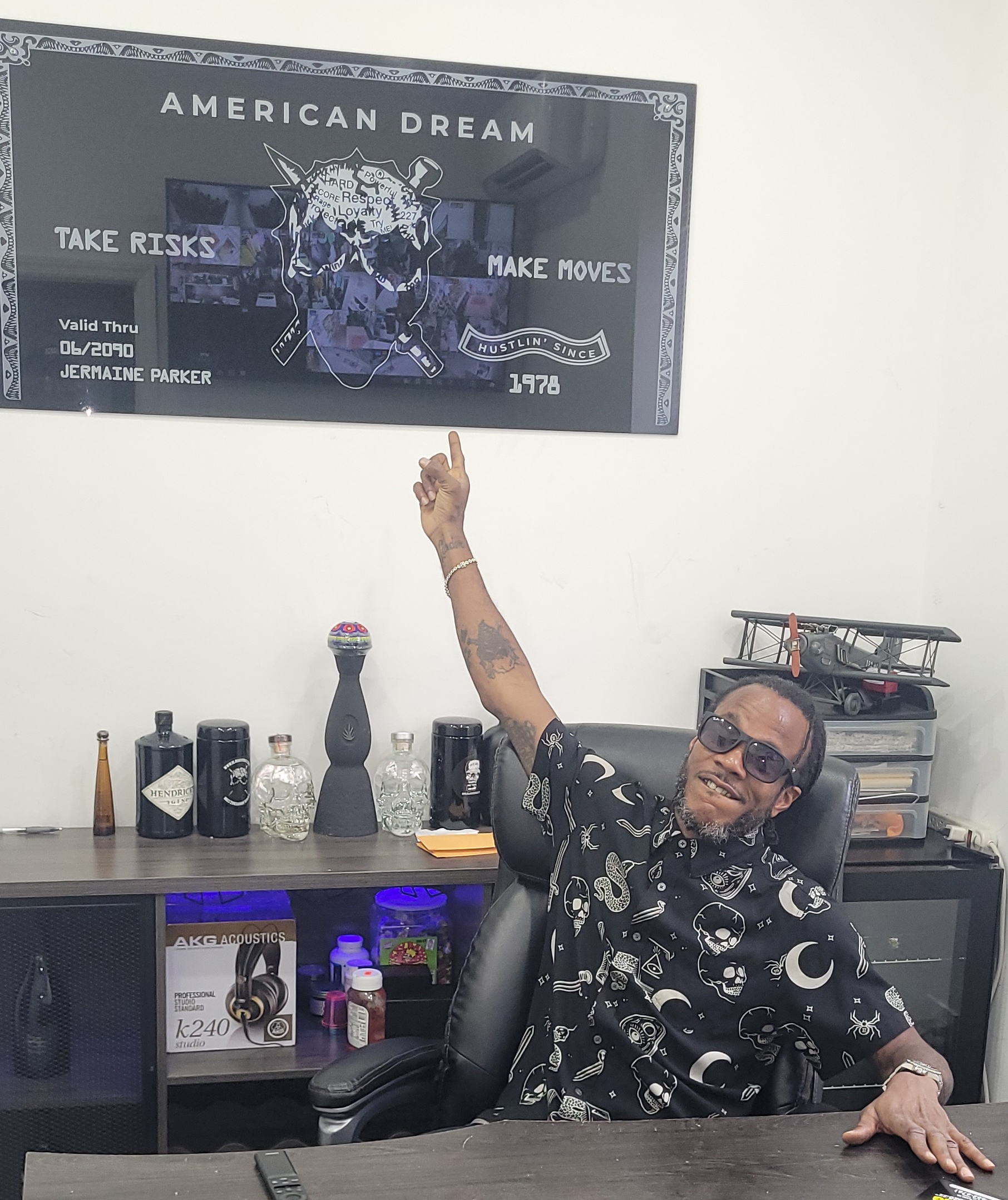 Jamaican-born entrepreneur Jermaine Parker.